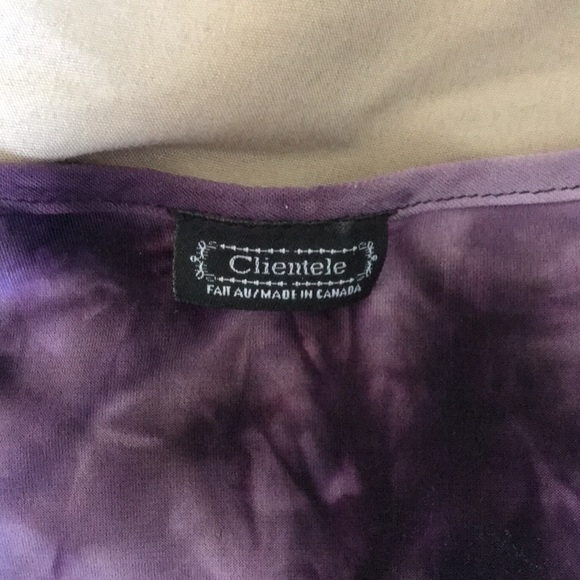 ❇️4/$20 Tie dye lace insert top - Picture 3 of 5